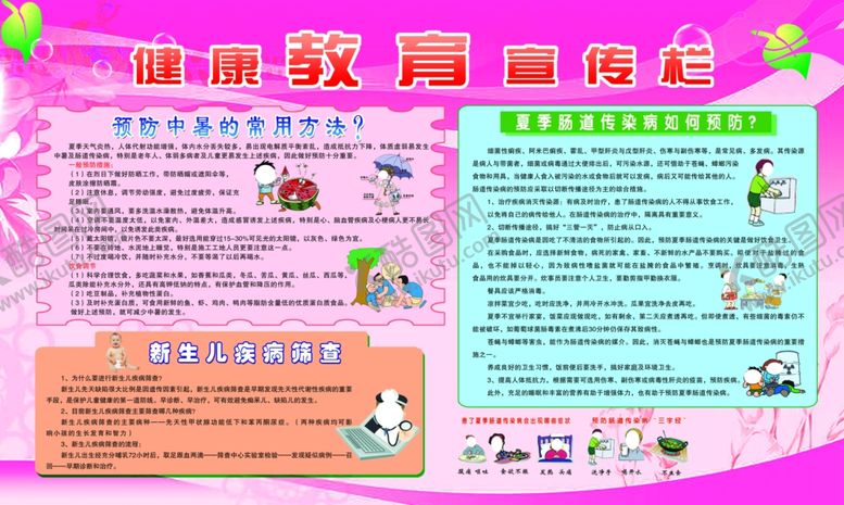 编号：86666005180719405735【酷图网】源文件下载-健康教育展板