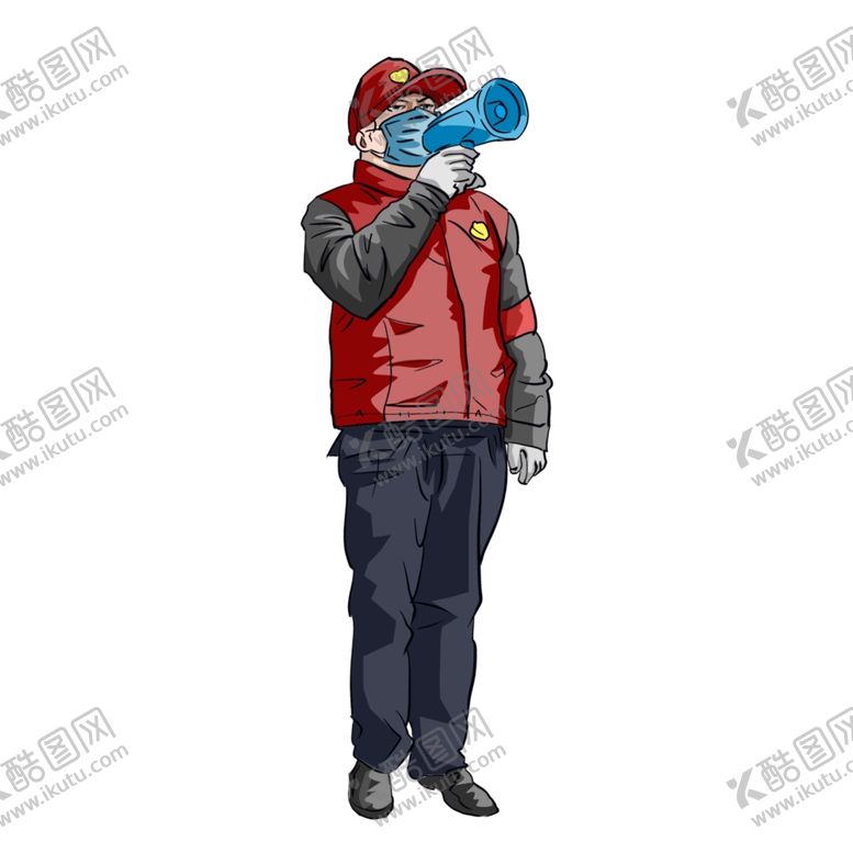 编号：48023806271641344644【酷图网】源文件下载-扬声器呼喊卡通夸张喇叭