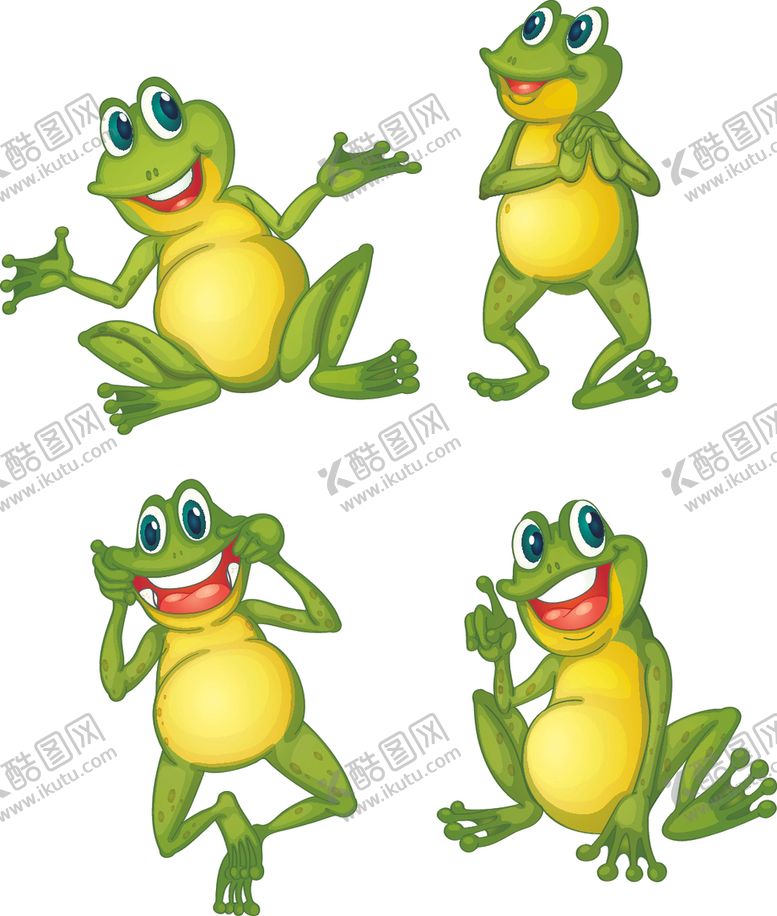 编号：90800910190726501782【酷图网】源文件下载-矢量青蛙
