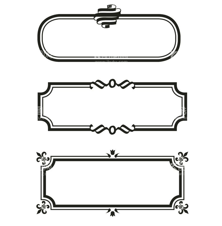 编号：54078110040214193197【酷图网】源文件下载-欧式边框