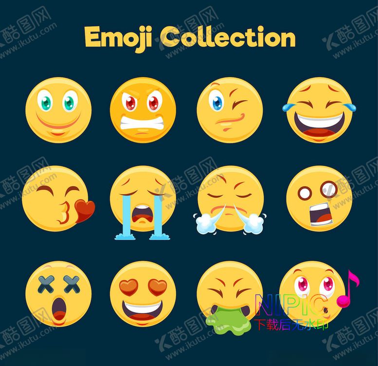 编号：22817705011807321140【酷图网】源文件下载-emoji表情