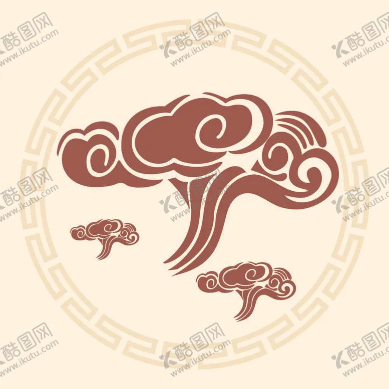 编号：63444312011750117735【酷图网】源文件下载-中国古典祥云云纹图片