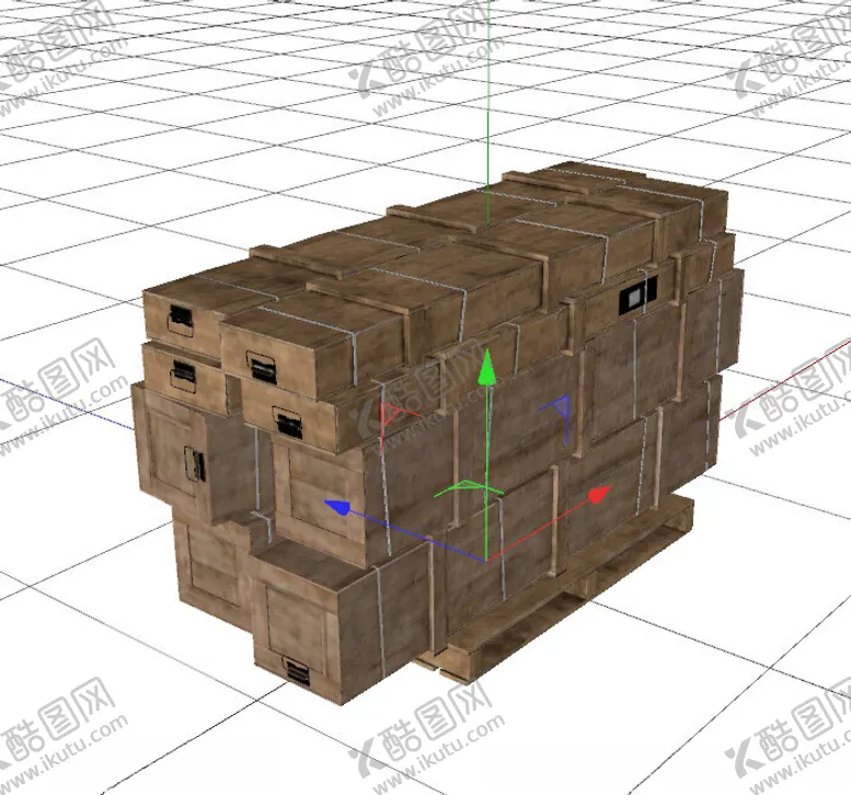 编号：51897202081211043129【酷图网】源文件下载-C4D模型货物