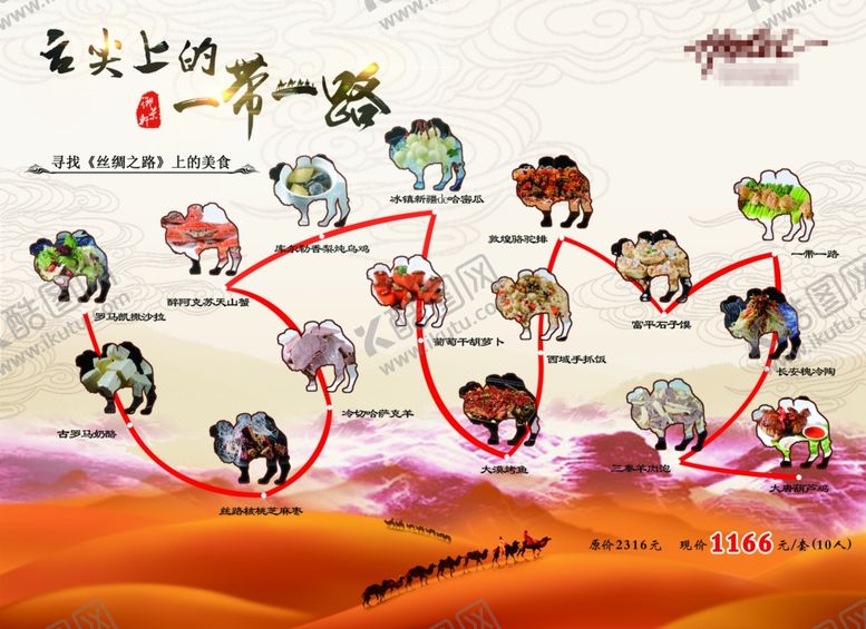 编号：48000406271804579392【酷图网】源文件下载-舌尖上的一带一路