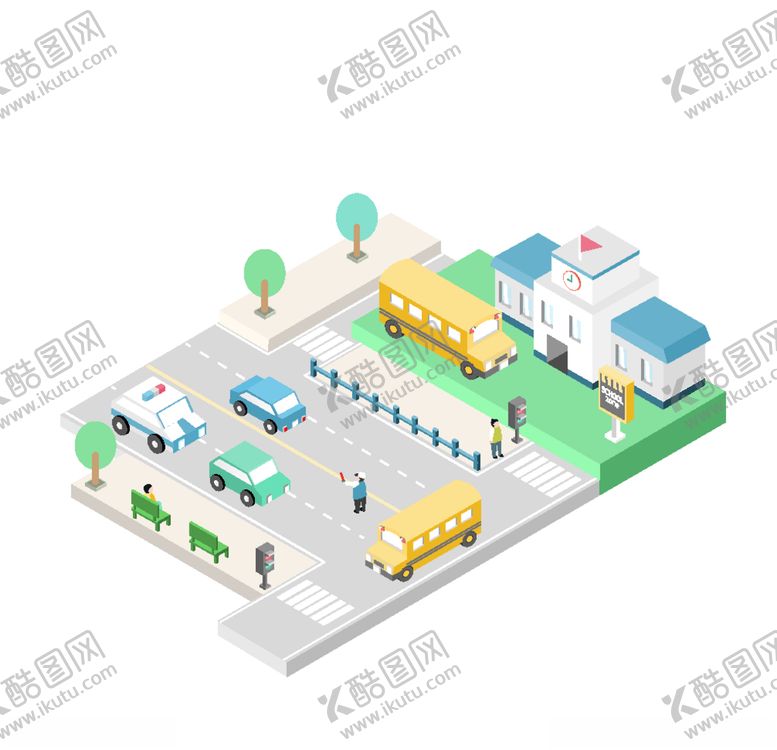 编号：73022209200022432026【酷图网】源文件下载-卡通城市