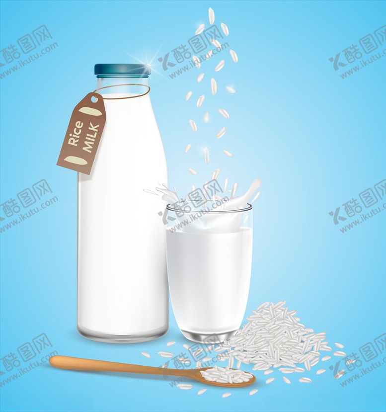 编号：42507310172012464673【酷图网】源文件下载-牛奶
