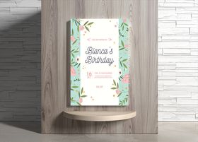 生日海报