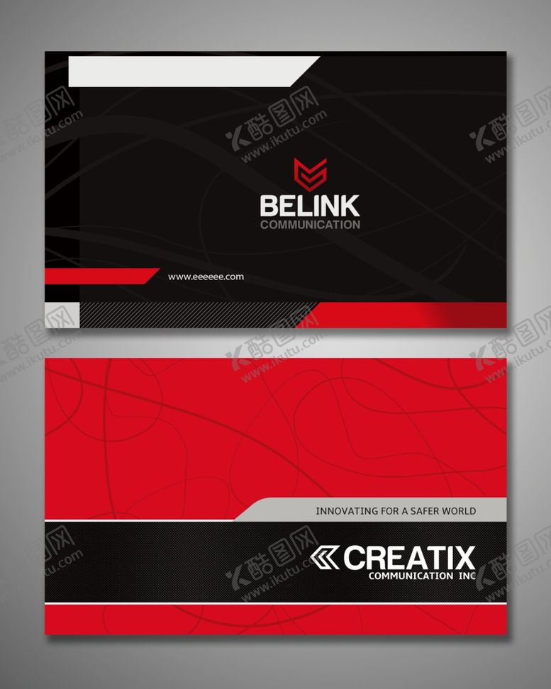 编号：58541111010653104882【酷图网】源文件下载-商务简约名片