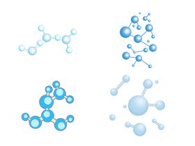 分子的结构图标概述