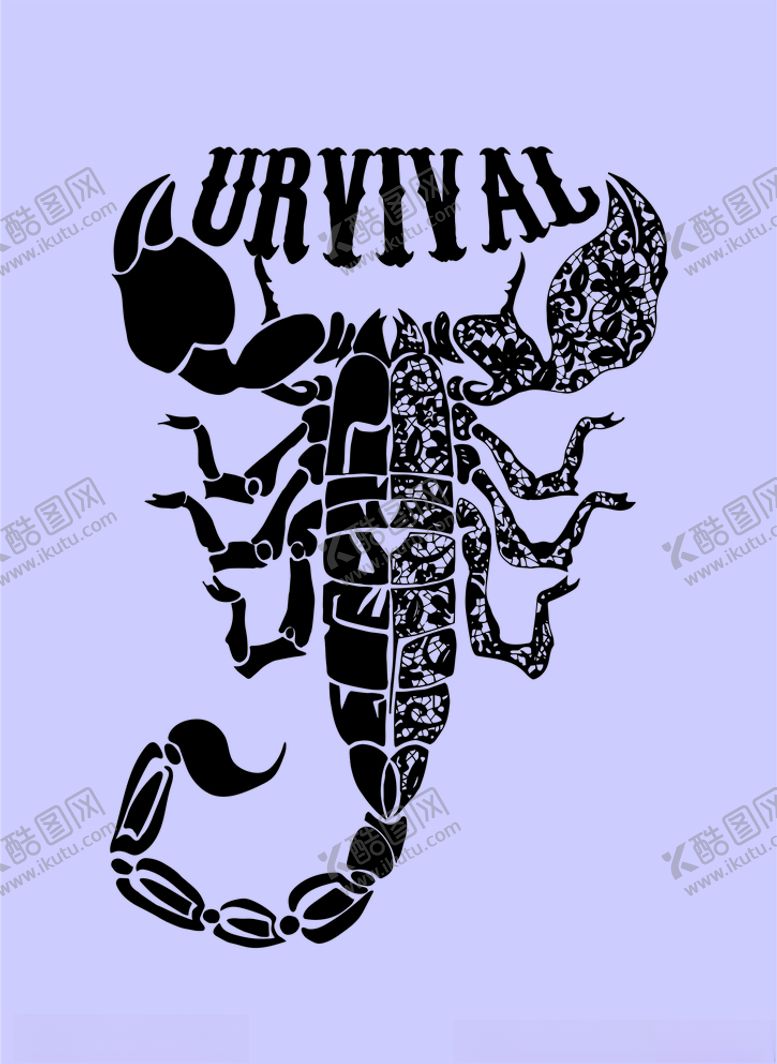 编号：34177309200604553908【酷图网】源文件下载-蝎子