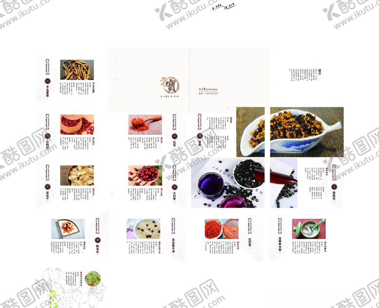 编号：64044010090554086169【酷图网】源文件下载-保健品画册