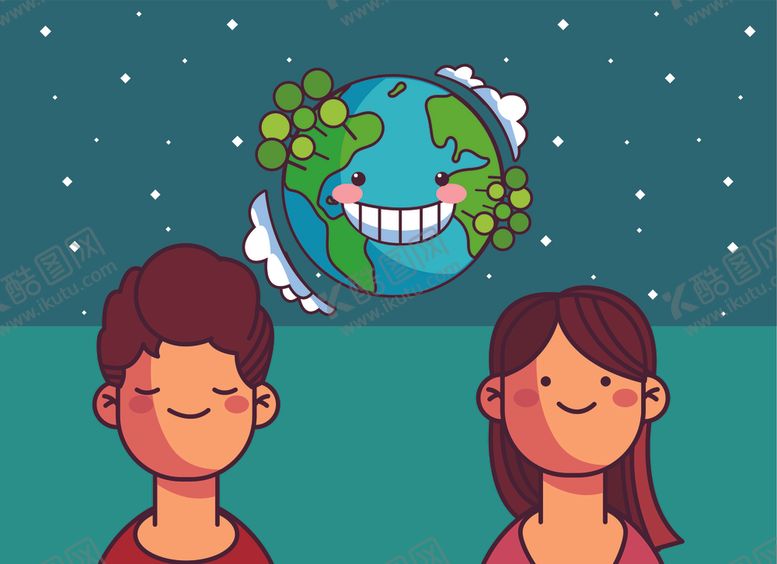 编号：93786809242253512141【酷图网】源文件下载-卡通生态保护