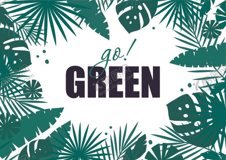 编号：20170809250529532370【酷图网】源文件下载-绿色树叶