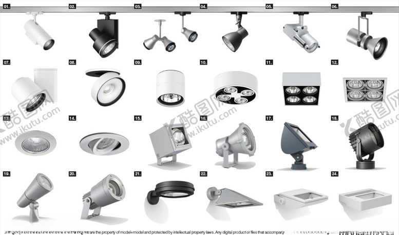 编号：70366610060706039973【酷图网】源文件下载-国外高端建筑照明灯具