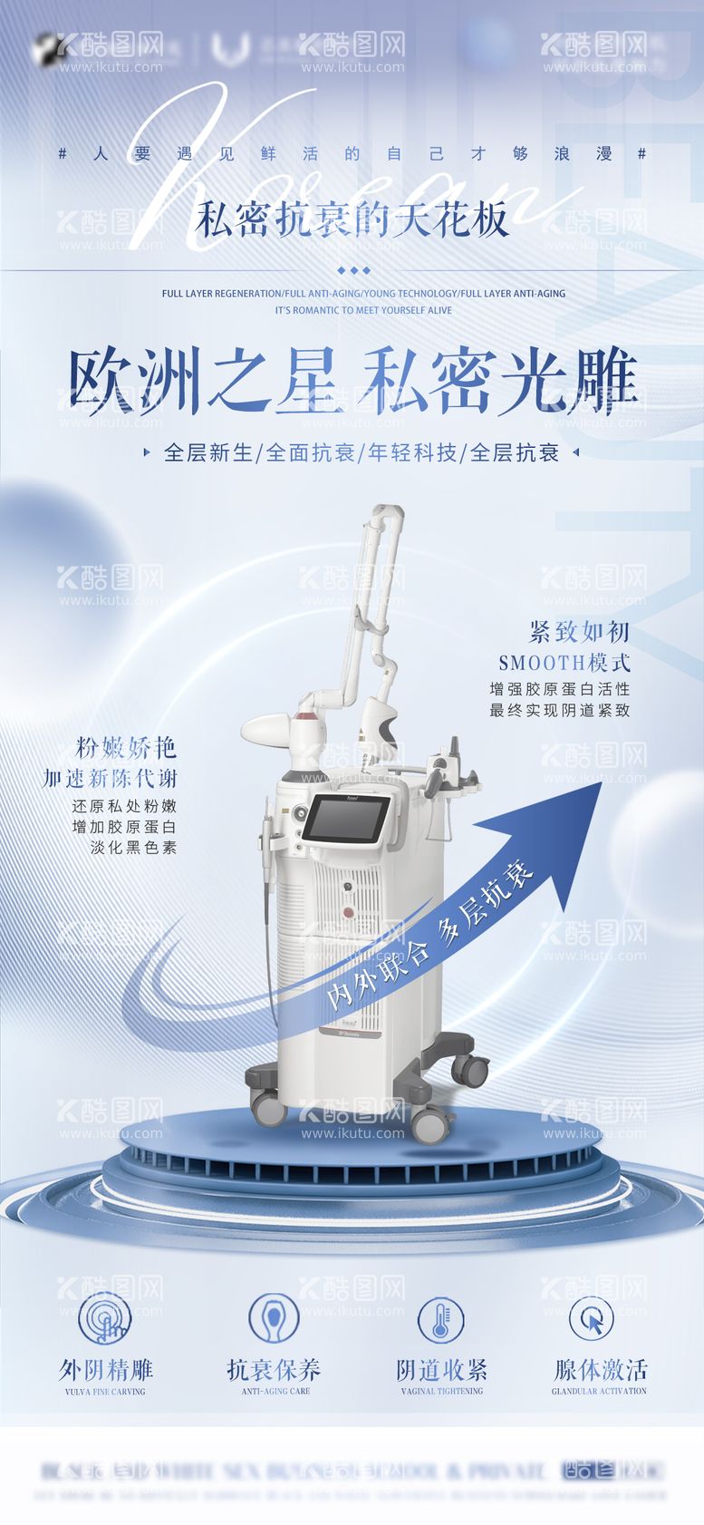 编号：25367112020735271532【酷图网】源文件下载-医美仪器宣传海报