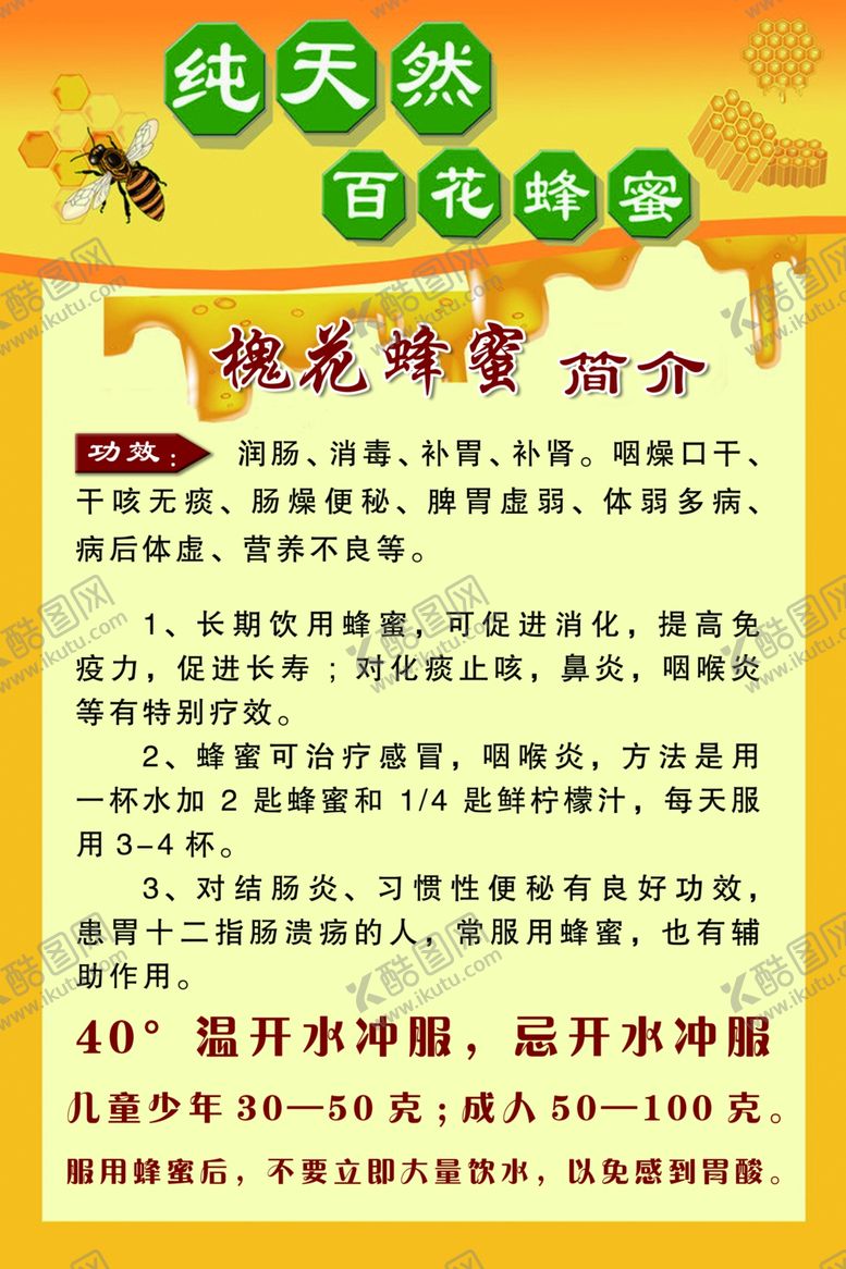 编号：12178107040115562148【酷图网】源文件下载-蜂蜜简介