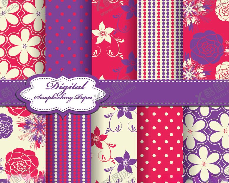 编号：31348711021521466124【酷图网】源文件下载-印花背景底纹