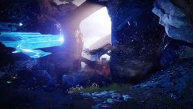 彩色动漫风景插画背景