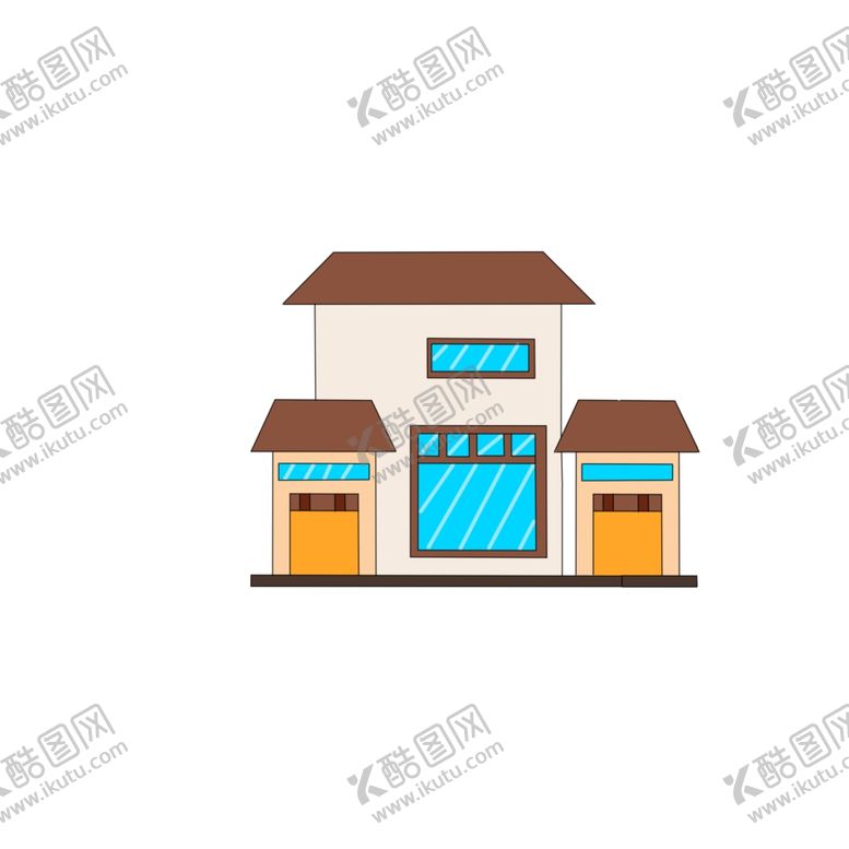 编号：48828007050329519067【酷图网】源文件下载-卡通房子