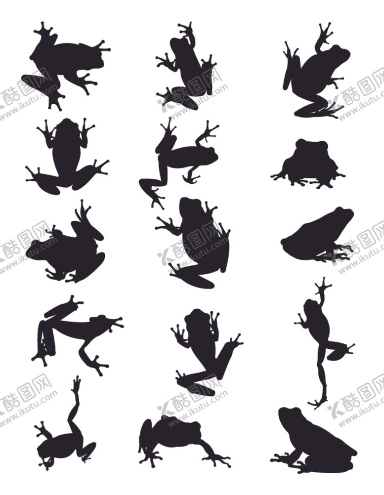 编号：40702209281037387569【酷图网】源文件下载-动物剪影