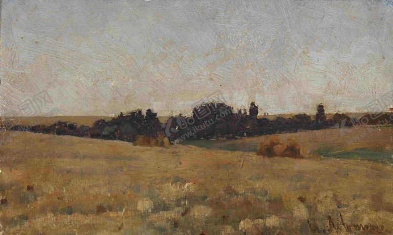 编号：48237310301038059722【酷图网】源文件下载-列维坦风景油画