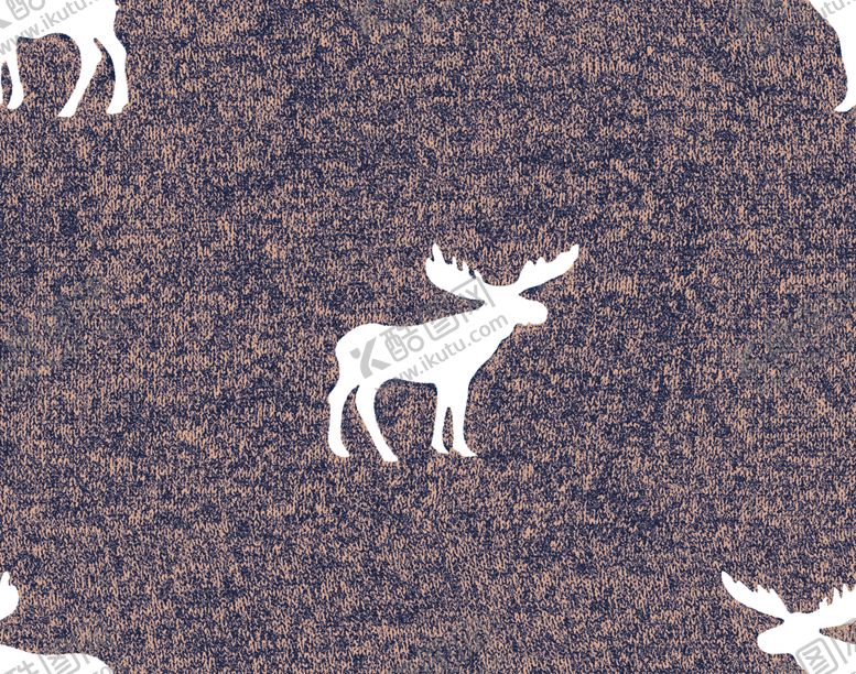 编号：45562710050313051672【酷图网】源文件下载-鹿白色卡通