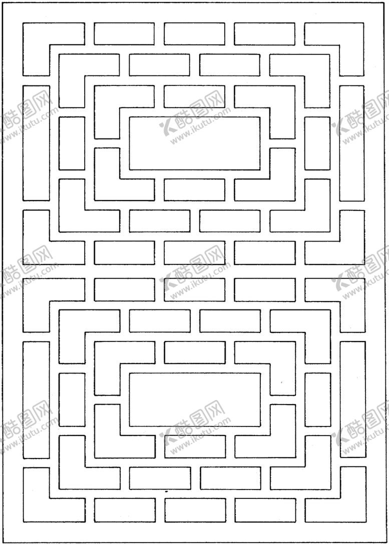 编号：24193306250007422232【酷图网】源文件下载-镂空花图案
