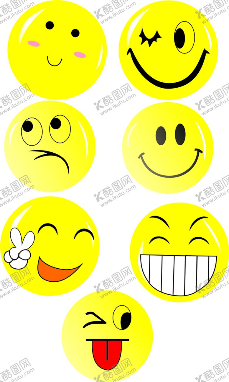 编号：84594110190733104452【酷图网】源文件下载-笑脸表情