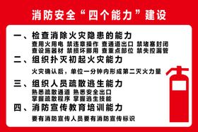 消防安全四个能力建设