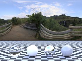 C4D自然环境贴图HDR贴图hdr写实室外