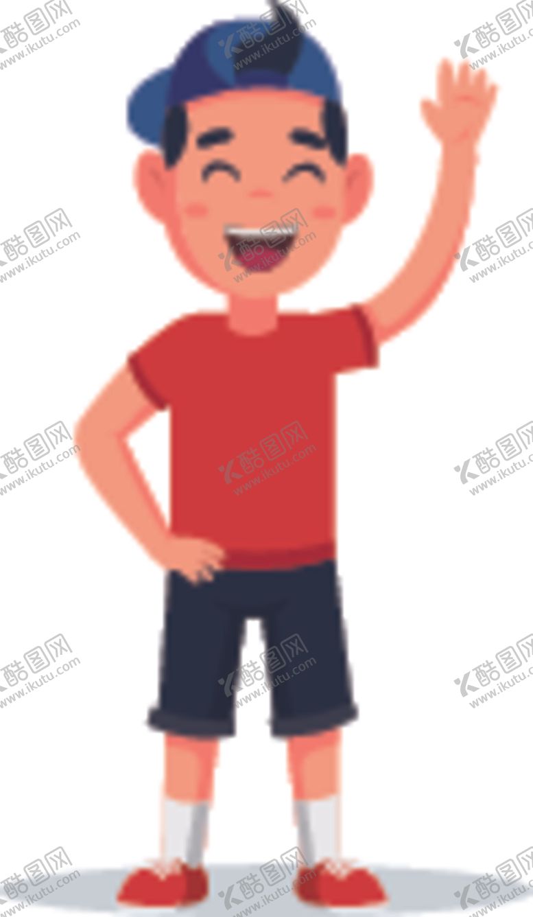 编号：49299209200548139119【酷图网】源文件下载-打招呼