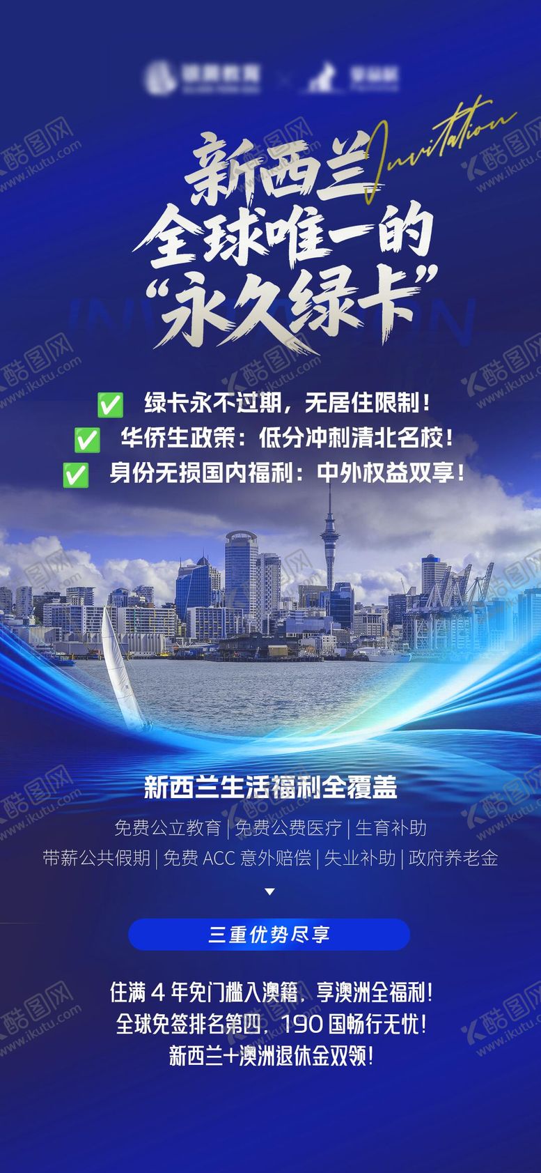 编号：39435911192022088209【酷图网】源文件下载-新西兰移民海报