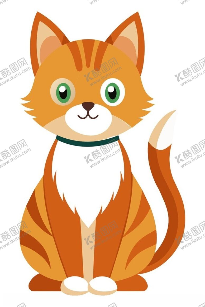 编号：87874301271918056158【酷图网】源文件下载-猫矢量插图图标
