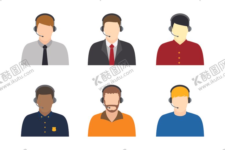 编号：52461309240534002210【酷图网】源文件下载-矢量人物素材