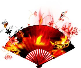 火焰素材LOGO着易爆创意