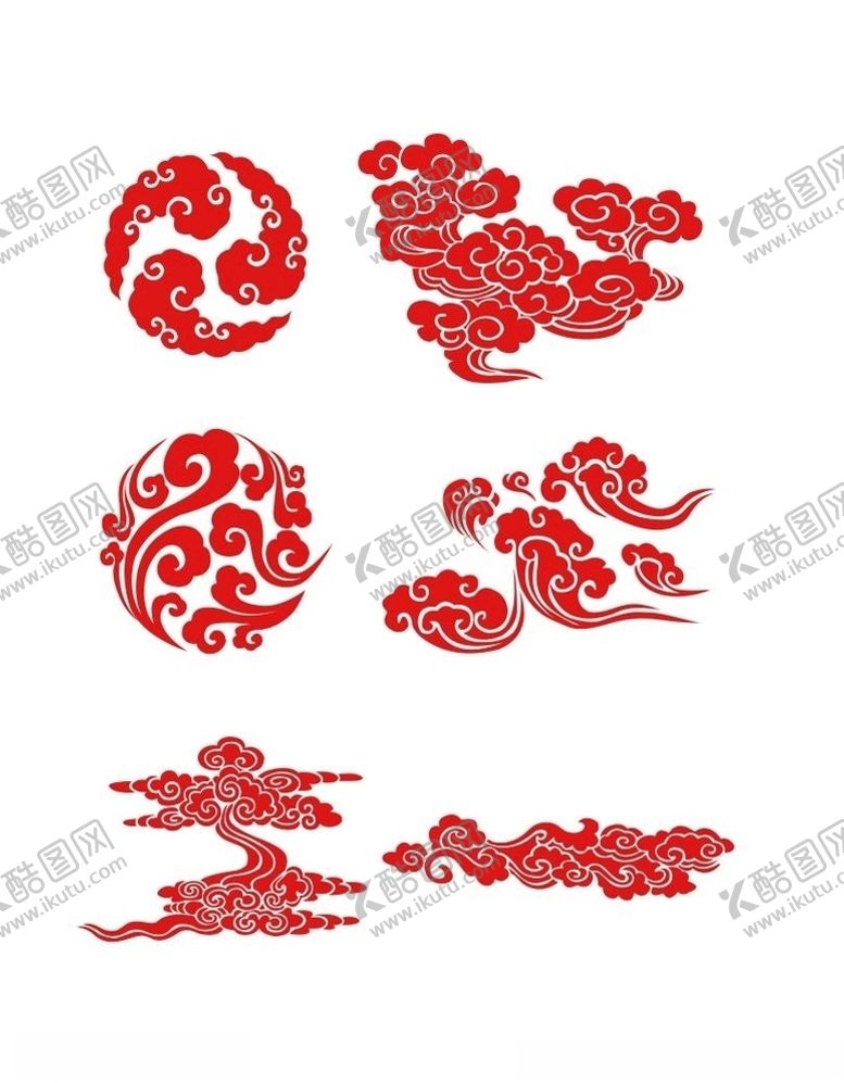 编号：76012610051224436910【酷图网】源文件下载-祥云图案