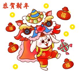 2023兔年新年素材