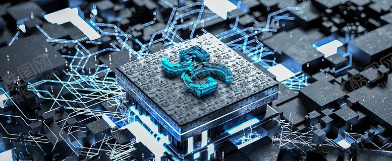 编号：39583905100155136714【酷图网】源文件下载-C4D模型电子芯片