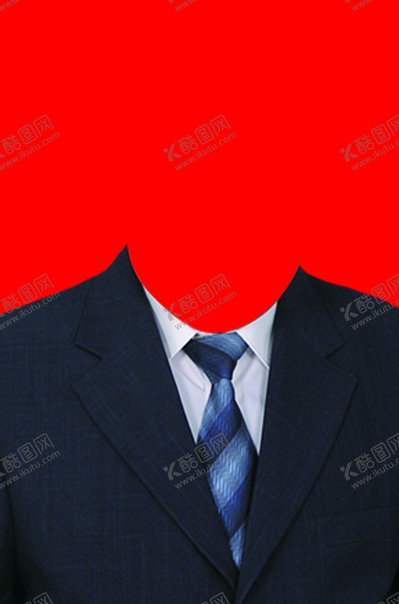 编号：51402706181348212083【酷图网】源文件下载-男士西装证件照