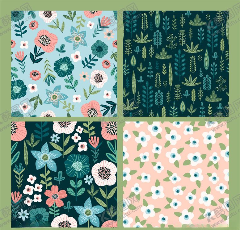 编号：57164910060253315583【酷图网】源文件下载-树叶印花