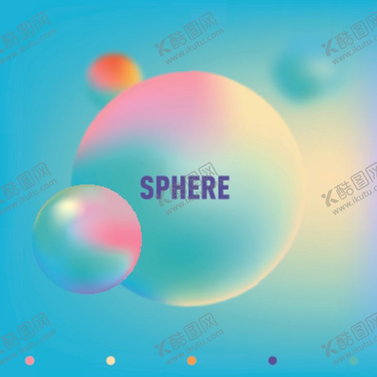 编号：22639910010351455697【酷图网】源文件下载-炫彩汽泡海报