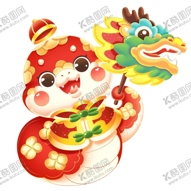 编号：76437201300200316812【酷图网】源文件下载-蛇年吉祥物
