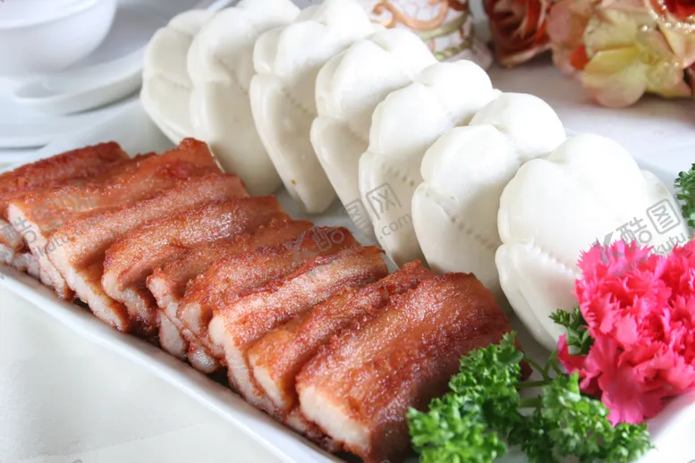 编号：46322802220749109116【酷图网】源文件下载-扣肉荷叶饼