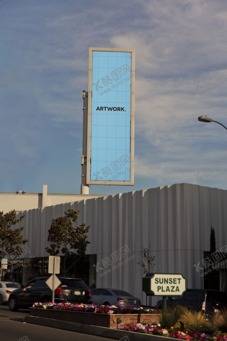 编号：44775606240953541517【酷图网】源文件下载-户外大屏广告展示样机