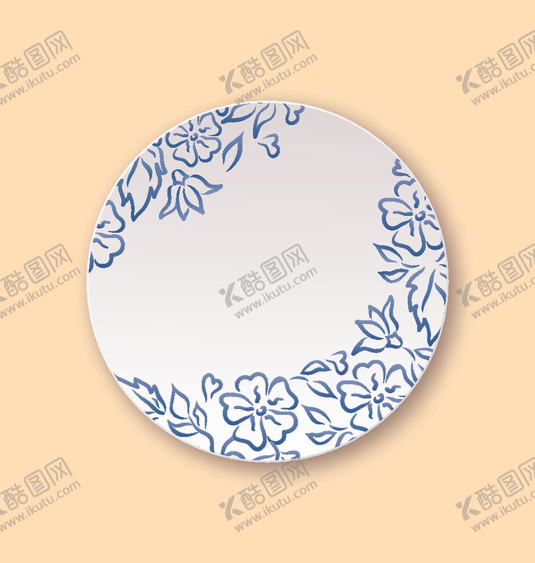 编号：59665507131508373121【酷图网】源文件下载-圆形中式边框边框