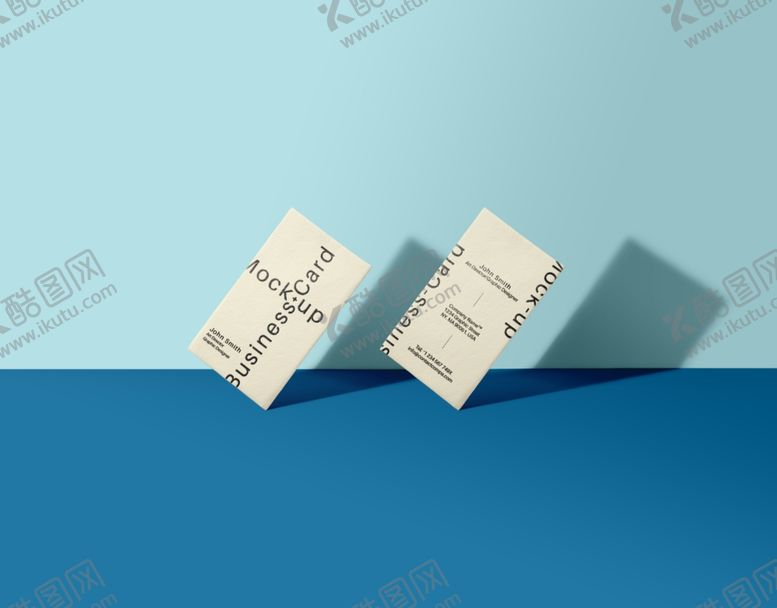 编号：13872609291226335340【酷图网】源文件下载-名片样机