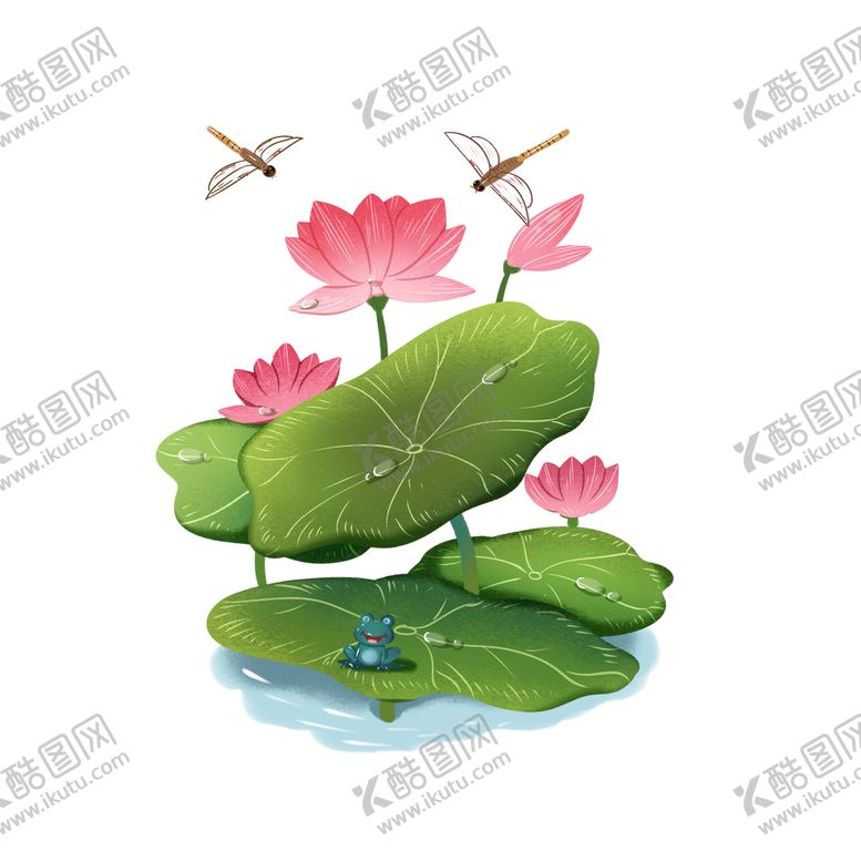 编号：87353710292057383795【酷图网】源文件下载-荷花 荷叶