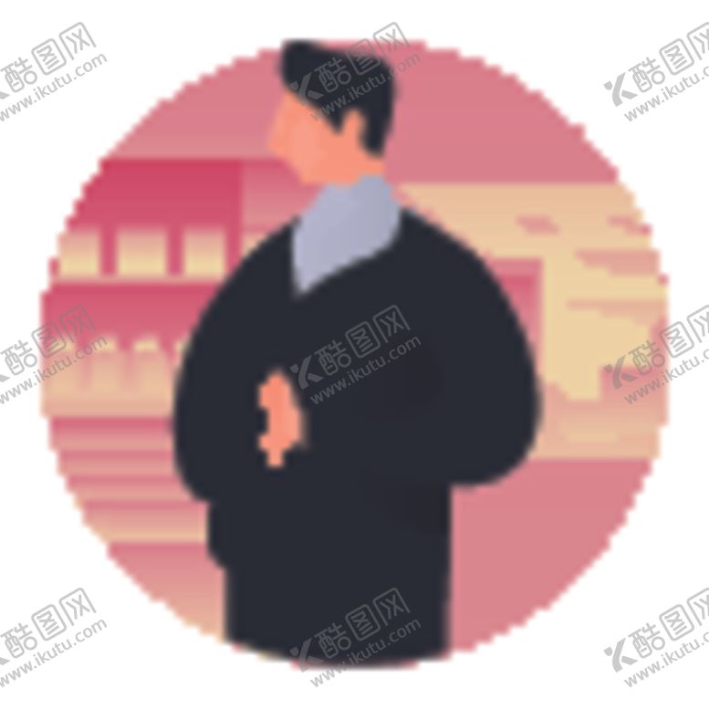 编号：77676205150300056522【酷图网】源文件下载-手绘人物插画
