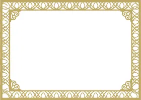 证书边框