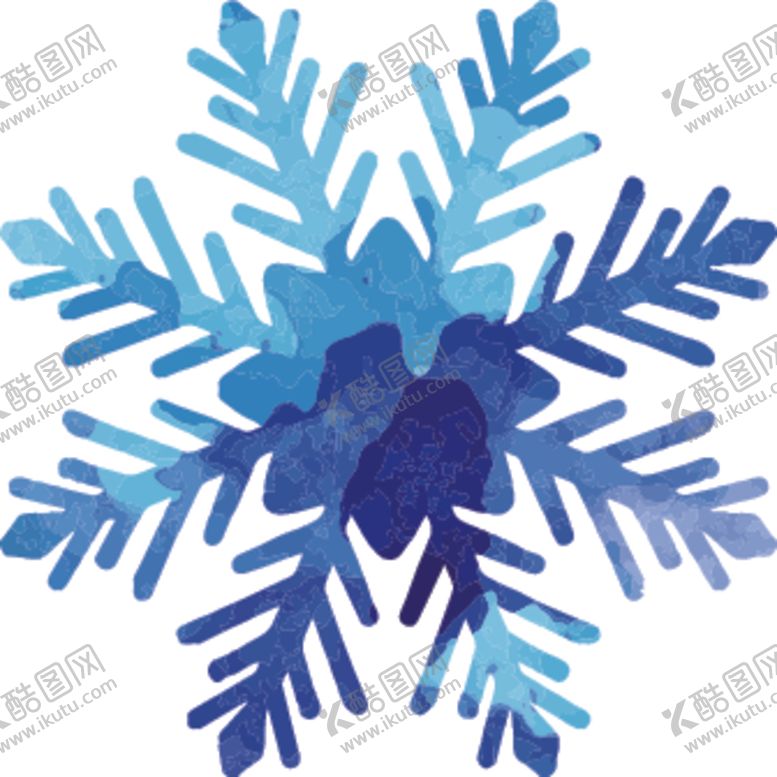 编号：70605707022253117108【酷图网】源文件下载-手绘雪花